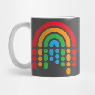 Rainbow After Raindrops Mug